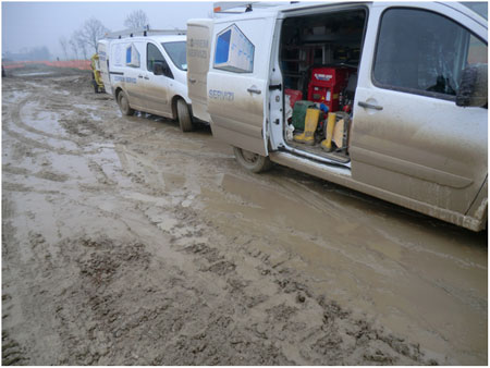 Coprem sur le chantier