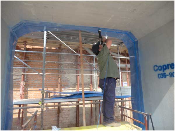 Préparation de feuilles en HDPE T-Grip