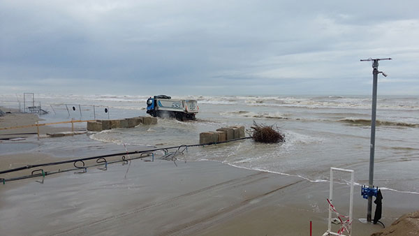 vista del  cantiere