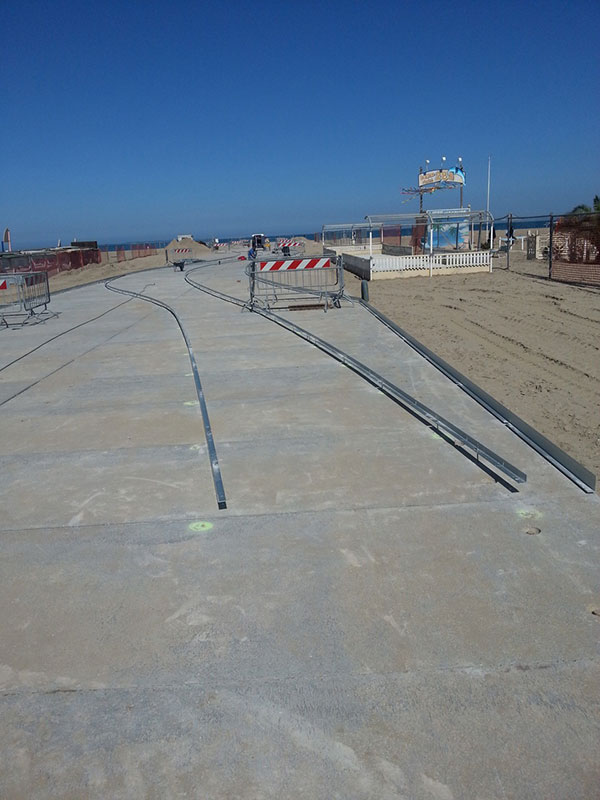 vista del  cantiere