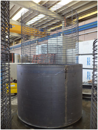 DÃƒÆ’Ã‚Â©tail de la fabrication dÃƒÂ¢Ã¢â€šÂ¬Ã¢â€žÂ¢un module destinÃƒÆ’Ã‚Â© ÃƒÆ’  la station intermÃƒÆ’Ã‚Â©diaire avec virole en acier et armature suivant projet