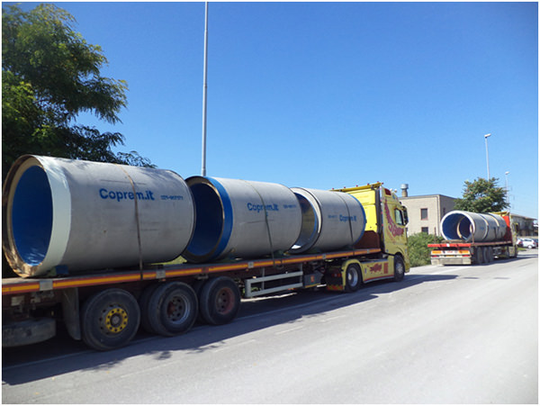 Trasporti verso il cantiere